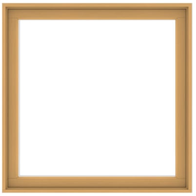 400 Series Picture window wood interior product shot