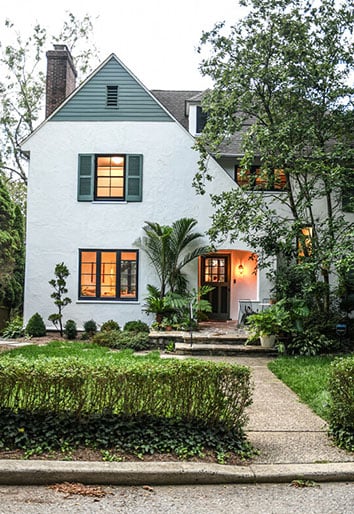 Hilton Carter home renovation exterior