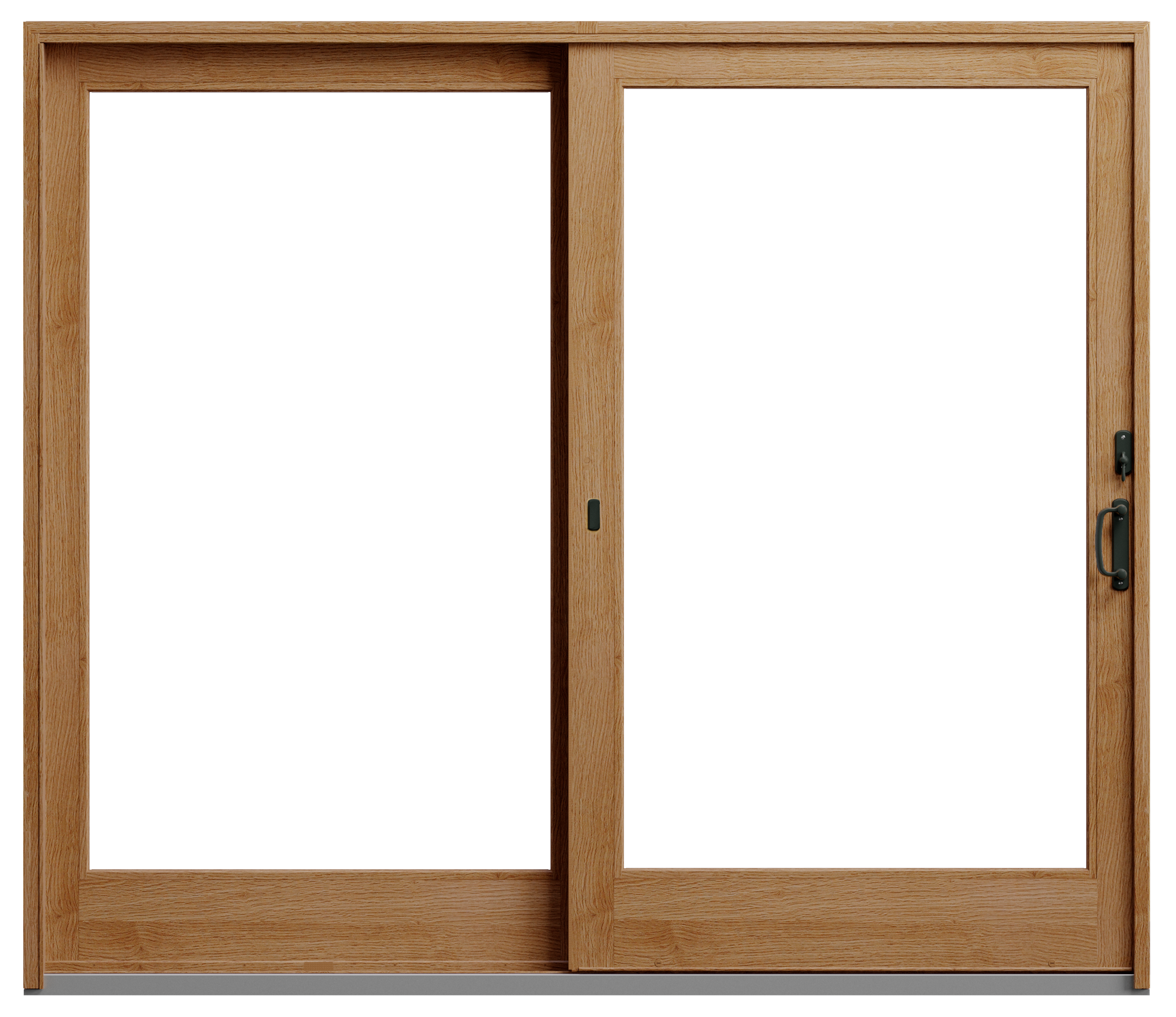 andersen oak interior 400 series sliding door