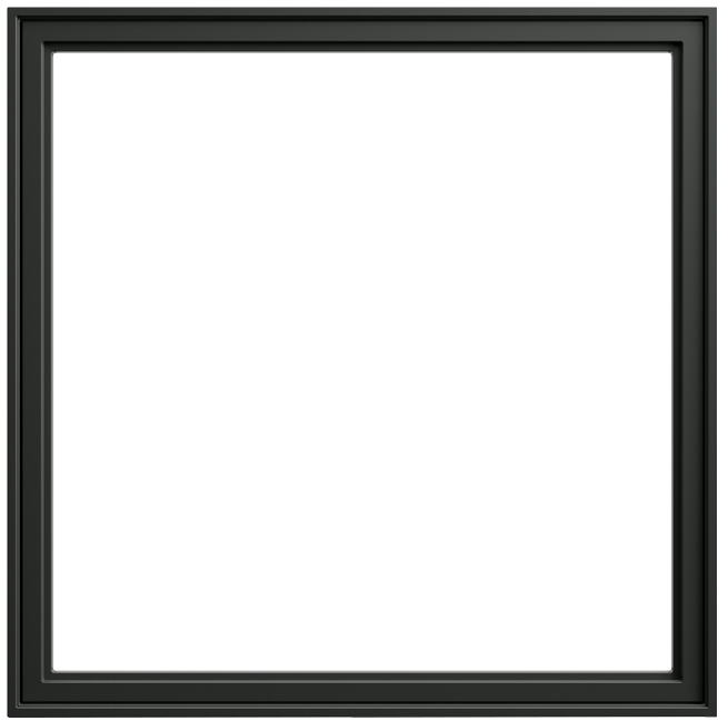 andersen e series picture window with black frame