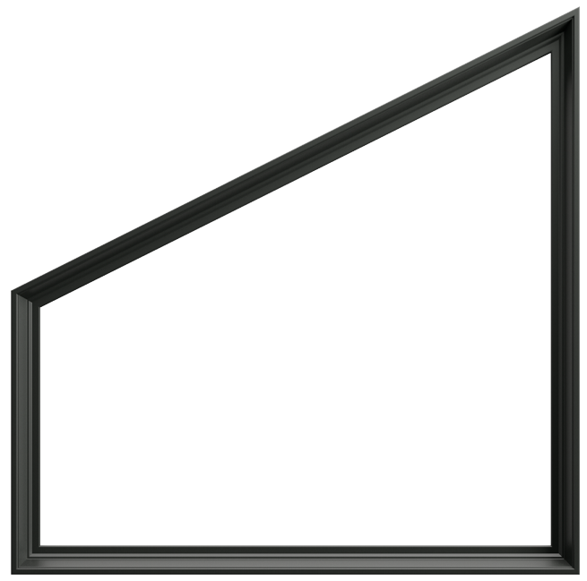 andersen exterior black specialty window